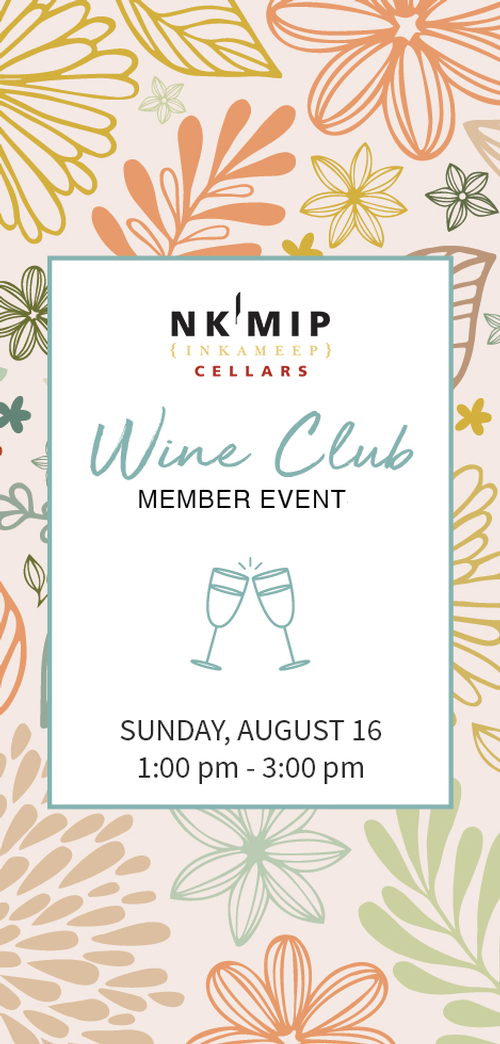 Wine Club Summer Event | Sun Aug 16, 1:00pm